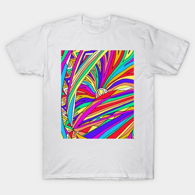 Abstract Sunset T-Shirt by icarusismartdesigns